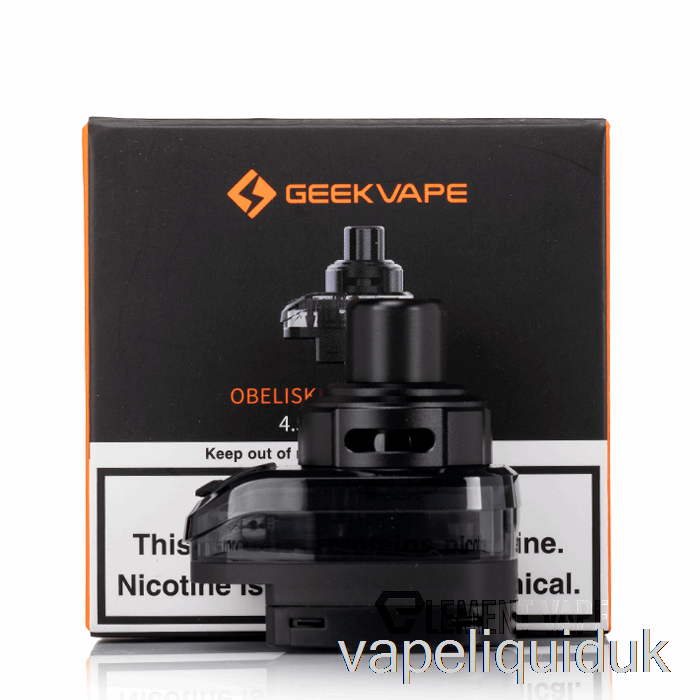 Geek Vape OBELISK 65 Replacement Pods 4.5mL Obelisk 65 Pods Vape Juice